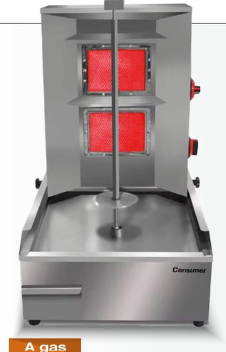 [G39425] Salchichera 7 Rodillos de aluminio - Consumer