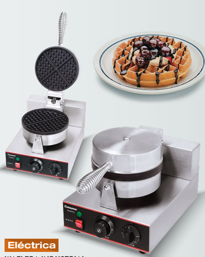 [G39427] Waflera Industrial Estructura de acero inox - Consumer