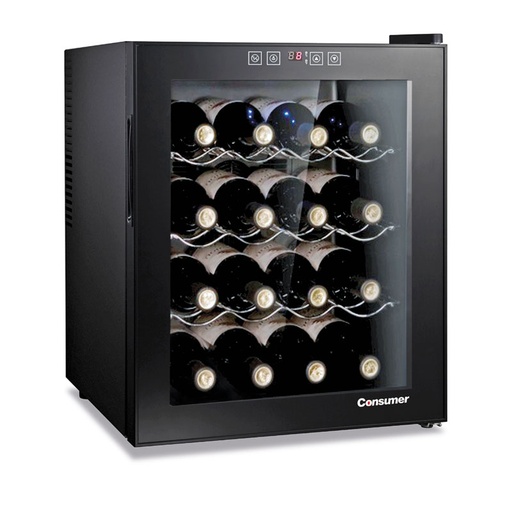 [HH39453] Winecooler de 16 Botellas Diseño elegante - Consumer