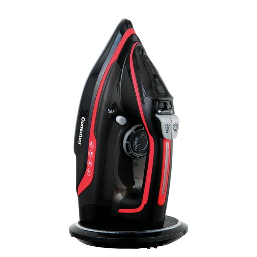 [HE39466] Plancha a Vapor Inalambrica Rojo - Consumer