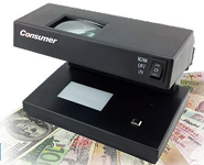 [E39474] Detector de Billetes de Mesa Mg/uv Verificador Chi - Consumer