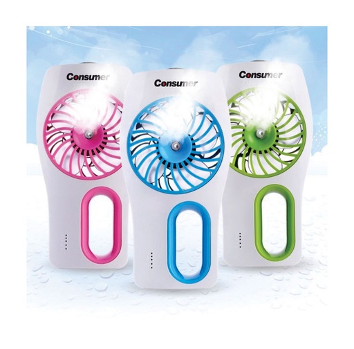[HV39484] Mini Ventilador Humidificador-verde - Consumer