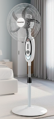 [HV39485] Ventilador de Pie de 16" Recargable - Consumer