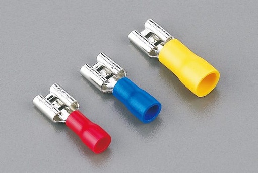 [EC39519] Terminal Pre-aislado Pala Hembra 1,5mm² Rojo (x100) - Argo Electric