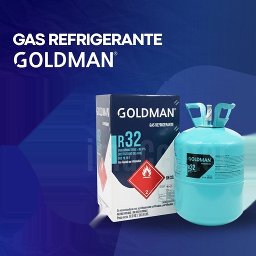 [HC39588] Gas Refrigerante R32 Cilindro 9,5 Kg - Goldman