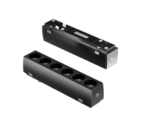 [EI39783] Artef LED Magnetico 6W 420LM 3000K Negro Magslim Venlo - Zaga