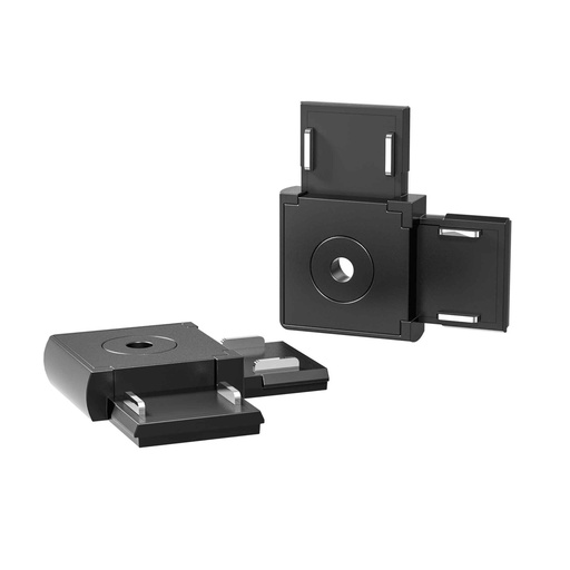 [EI39788] Union L Para Riel Magnetico Negro Magslim - Zaga