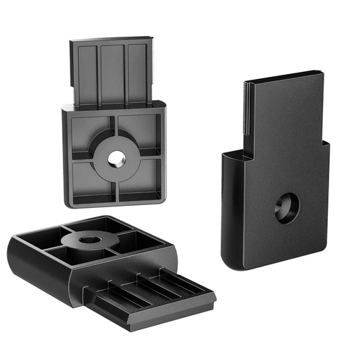 [EI39791] Tapa Terminal Para Riel Magnetico Adosar Negro Magslim - Zaga