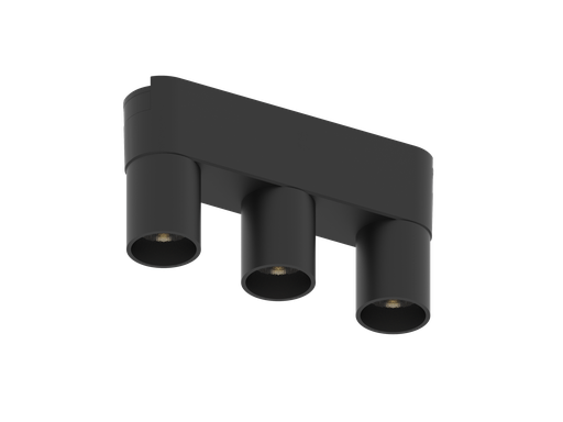 [EI39799] Artefacto LED P/riel Magnetico 6W Luz Calida/neutra/fria Negro Trio Minitrak - Zaga