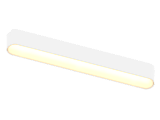 [EI39837] Artefacto LED Rect P/riel Magnetico 12W Luz Calida/neutra/fria Blanco Tubb Minitrak - Zaga