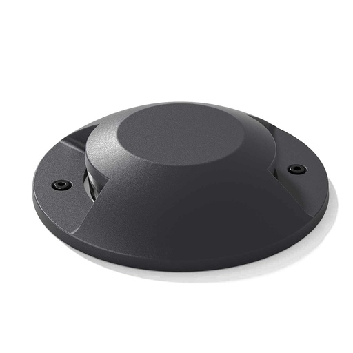 [EI39871] Artefacto De Piso LED 12W Luz Cálida Gris Oscuro Polux 2L Zaga