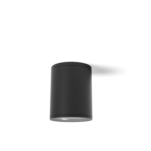 [EI39877] Artefacto De Adosar Techo E27 Par30 Circular Negro Rigel Zaga