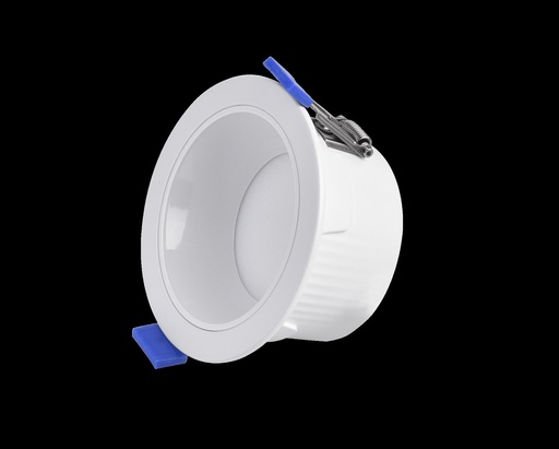 [EI39901] Spot Dicro De Embutir Fijo Circ 8W Luz Calida Blanco Avril - Zaga
