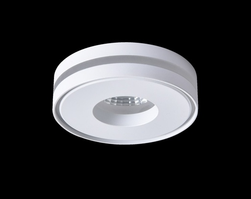 [EI39902] Spot Dicro De Embutir Fijo GU10 Circ Blanco Aubin - Zaga