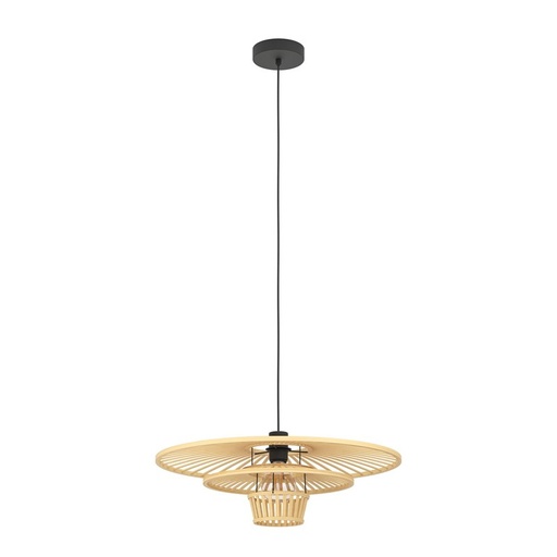 [EI39917] Colgante E27 Madera/cafe Lydney - Eglo
