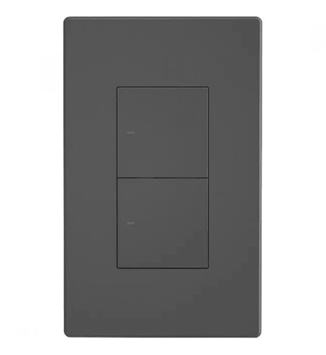 [ED39958] Interruptor WIFI 02 Modulos Gris M5 - 2C - 120 - Sonoff
