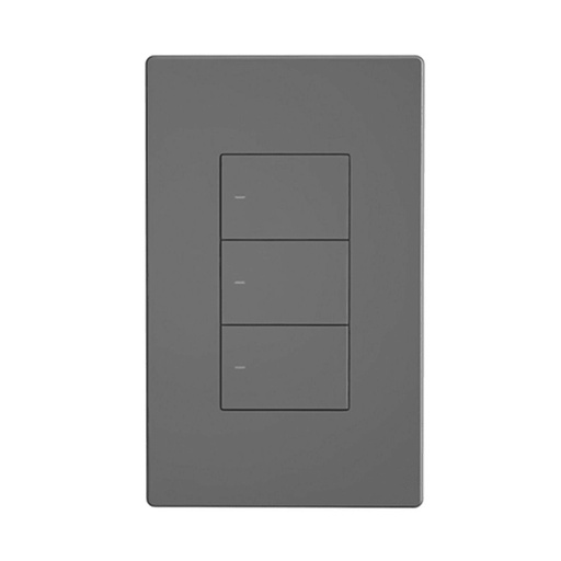 [ED39960] Interruptor WIFI 03 Modulos Gris M5 - 3C - 120 - Sonoff