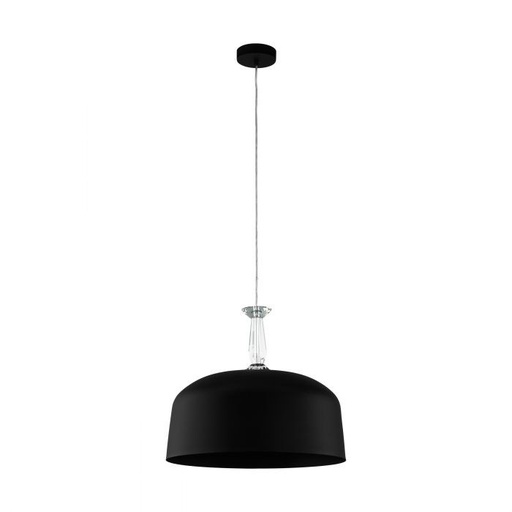 [EI40041] Colgante 1L E27 Negro Ø48cm Monte Fuerte - Eglo