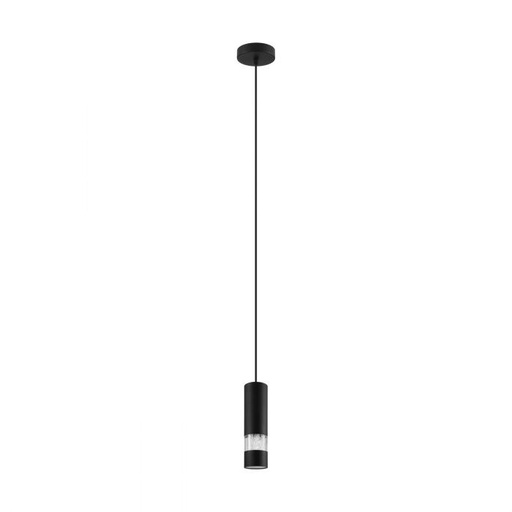 [EI40042] Colgante Bernabeta GU10 De 1 Luz C/ Lamp LED 4.6W Calida Negro Eglo (outlet)
