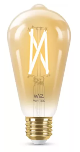 [EI40078] Ph Lamp LED Vintage E27 St64 7W Ambar WIFI - WIZ