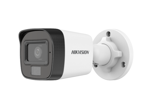 [EC40344] Camara Colorvu Turbo HD Bullet 5MP C/ Mic Ds - 2CE16K0T - Lpfs - Hikvision