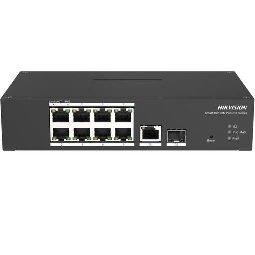 [EC40647] Switch POE De 08 Puertos Ds - 3T1310P - Si/hs - Hikvision