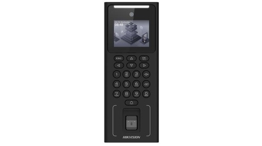 [EC40684] Terminal De Reconocimiento Facial Y Huella C/ Bateria Ds - K1t321mfwx - B - Hikvision