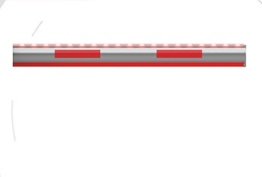 [EC40713] Barrera Vehicular Brazo Recto 3 Metros Ds - Tmg001 - 3D(3m Octagonal) - Hikvision