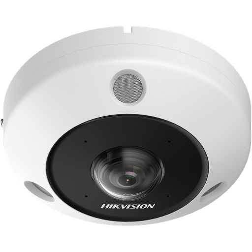 [EC40802] Camara Ip Fisheye 6MP C/mic Y Parlante, Mapa De Calords - 2CD6365G1 - Ivs(1.16mm)(o - Std) - Hikvision