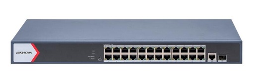 [EC40899] Switch POE 24 Puertos Giga +1rj +1sfp Smart Ds - 3E1526P - Ei/m - Hikvision