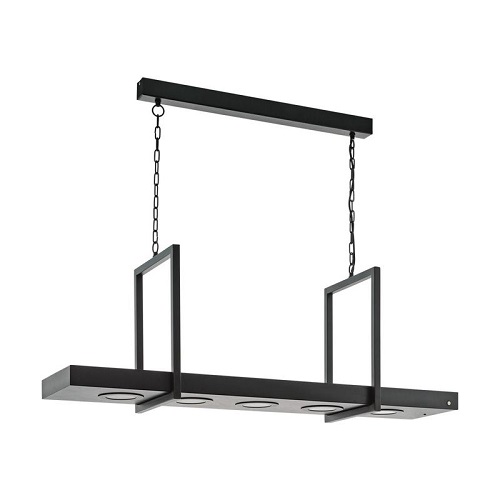 [EI40928] Colgante Calamona De 1 Luz C/ Lamp LED 25W RGB Negro Eglo (outlet)