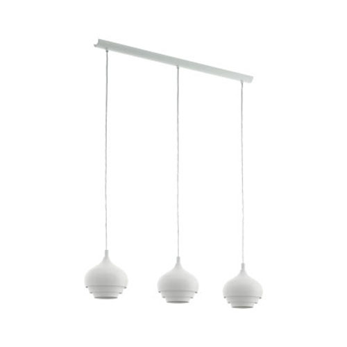 [EI41801] Colgante Camborne E27 De 3 Luces Blanco Eglo