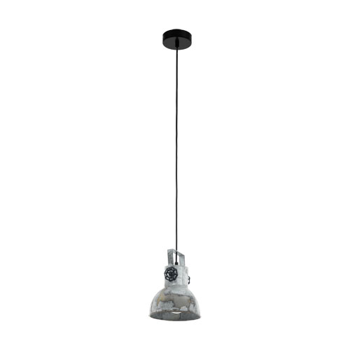 [EI41826] Colgante Barnstaple E27 De 1 Luz Plata Eglo