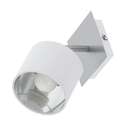 [EI41845] Aplique Valbiano E14 De 1 Luz Blanco/niquel Eglo