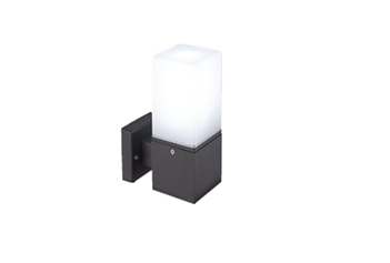 [EI41870] Aplique De Pared IP54 Negro De 1 Luz Argo