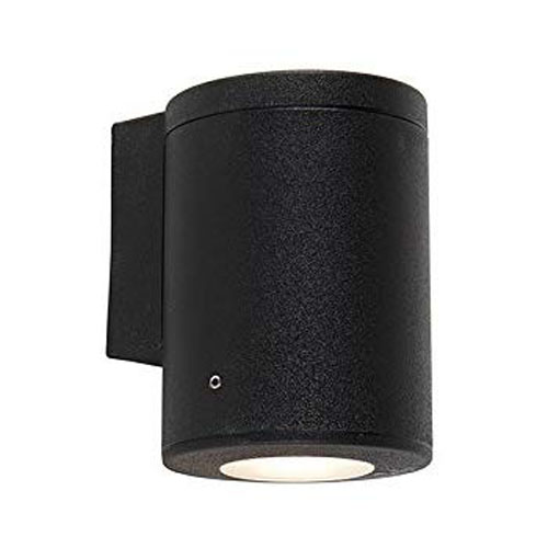 [EI41888] Aplique De Adosar Pared Unidir Franca GU10 C/lamp LED 6W Calida/neutra Negro Fumagalli