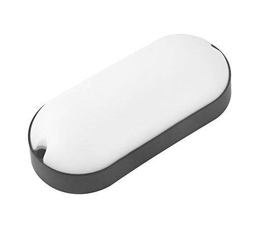 [EI42044] Aplique Tortuga LED Oval Negro Argo