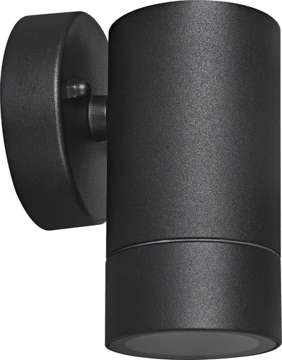 [EI42057] Aplique De Adosar Pared Unidireccional Dicro Negro Argo