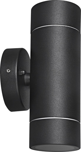[EI42058] Aplique De Adosar Pared Bidireccional Dicro Negro Argo