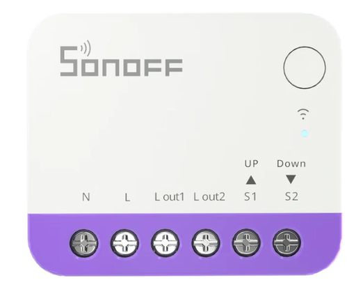 [E42155] Actuador Matter WIFI P/ 01 Motor De Cortina Mini - Rbs - Sonoff