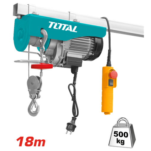 [E42157] Aparejo Electrico 900W 18MTS - Total