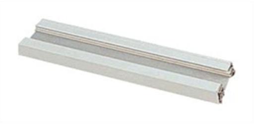 [EI42161] Riel Electrico De Aluminio 2 Circuitos 1 Metro Blanco Argo (outlet)