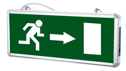 [PL42181] Señalizador De Salida Verde Con Leds Figura Puerta Argo (outlet)