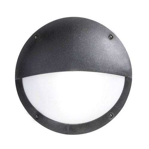 [EI42205] Aplique Tortuga Lucia Visera E27 Negro Fumagalli (outlet)