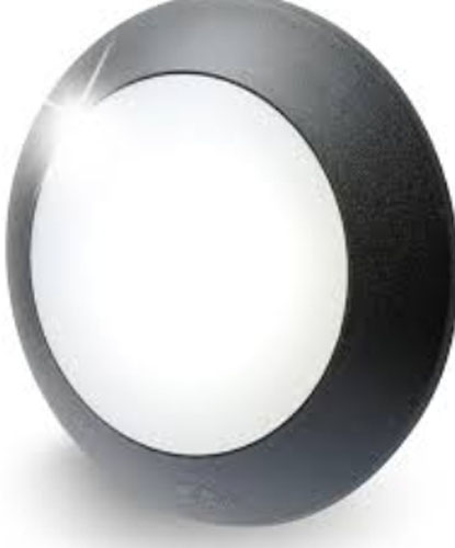 [EI42223] Aplique Tortuga Bertina GX53 C/ Lamp LED 10W Calida Negro Fumagalli (outlet)