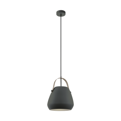 [EI42236] Colgante Bednall E27 De 1 Luz Gris/negro Eglo (outlet)