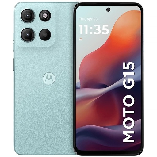 [TC42295] Celular Motorola Moto G15 XT2521-2 NFC Dual SIM de 256GB 4GB RAM de 6.72" 50+5MP