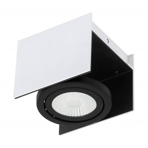 [EI42362] Artef Vidago De 1 Luz C/ Lamp LED 1.5W Calida Blanco/negro Eglo