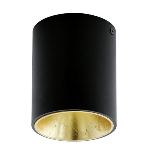 [EI42364] Artef Polasso De 1 Luz C/ Lamp LED 3.3W Calida Negro/dorado Eglo