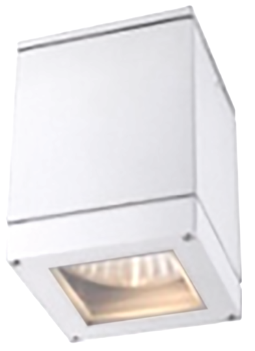 [EI42373] Artefacto De Adosar Cuadrado Blanco Argo